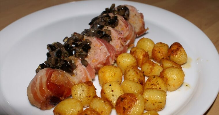 Slavinken met olijvensaus