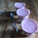 Aardbeienpannacotta