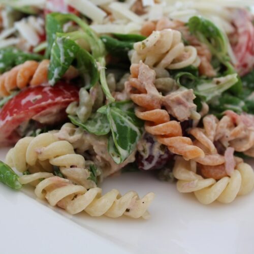 Pastasalade met tonijn