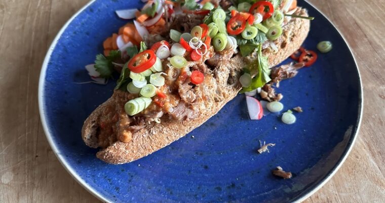 Banh mi met gekonfijte eend